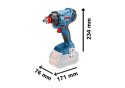 ZESTAW 18 V KLUCZ GDX 180-LI+ WKRĘTARKA GSR180-LI 2*2.0AH BOSCH