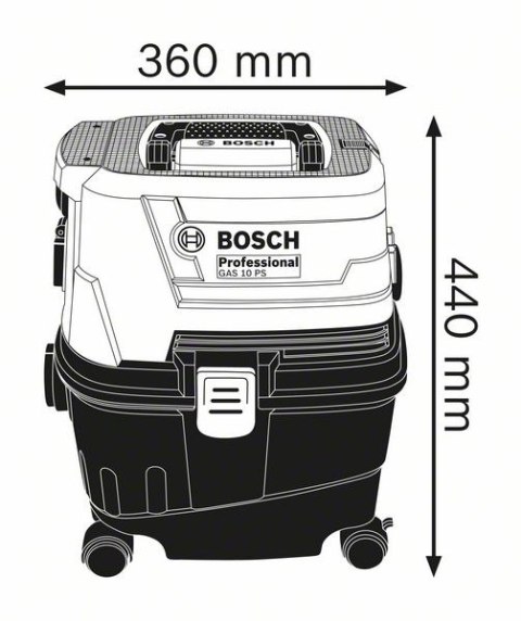ODKURZACZ UNIWERSALNY GAS 15 PS BOSCH ODKURZACZ UNIWERSALNY GAS 15 PS BOSCH