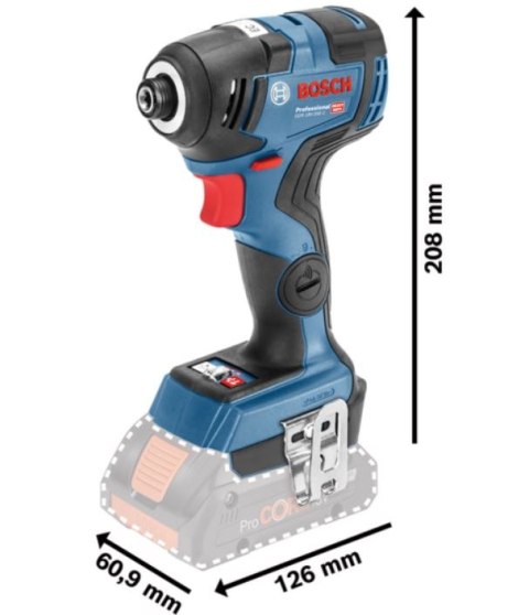 KLUCZ UDAROWY AKUMULATOROWY GDR 18V-200 C 0*AH BOSCH KLUCZ UDAROWY AKUMULATOROWY GDR 18V-200 C 0*AH BOSCH