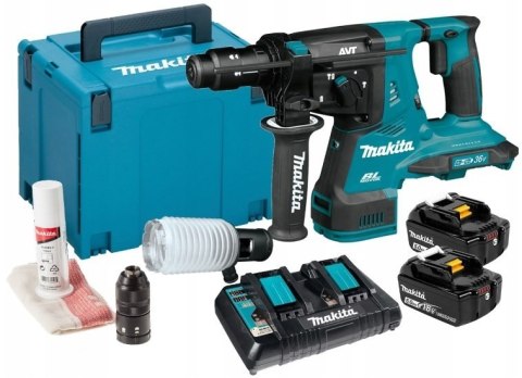 MŁOT UDAROWY OBROTOWY AKUMULATOROWY 2*18V 2*5.0*AH AWS MAKITA MŁOT UDAROWY OBROTOWY AKUMULATOROWY 2*18V 2*5.0*AH AWS MAKITA