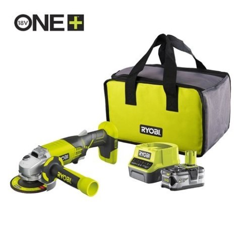 SZLIFIERKA KĄTOWA R18AG-140S 1*4.0AH ONE+ RYOBI SZLIFIERKA KĄTOWA R18AG-140S 1*4.0AH ONE+ RYOBI