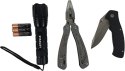 ZESTAW SURVIVALOWY, LATARKA,NÓZ,MULTITOOL STANLEY