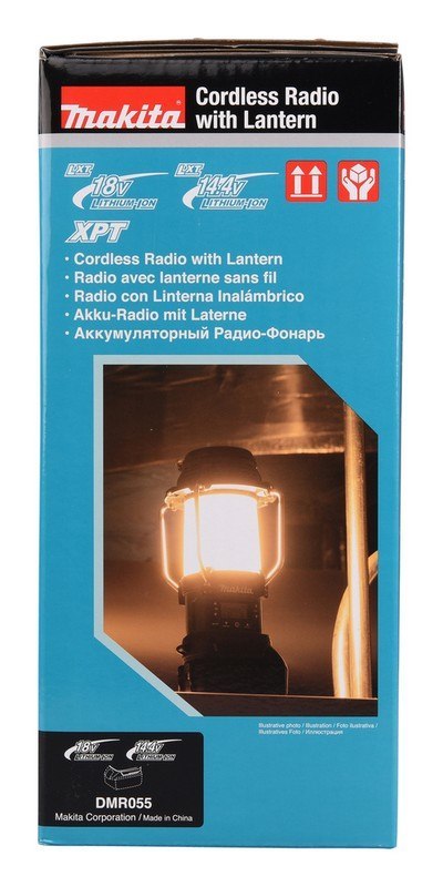 ODBIORNIK RADIOWY Z LATARKĄ 18V AM/FM MAKITA ODBIORNIK RADIOWY Z LATARKĄ 18V AM/FM MAKITA