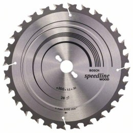 PIŁA TARCZOWA T SPEEDLINE WOOD 300*3,2*30/Z28 BOSCH