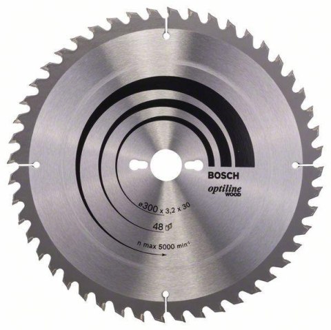 PIŁA TARCZOWA-T OPTILINE WOOD 300*3,2*30/Z48 BOSCH PIŁA TARCZOWA-T OPTILINE WOOD 300*3,2*30/Z48 BOSCH